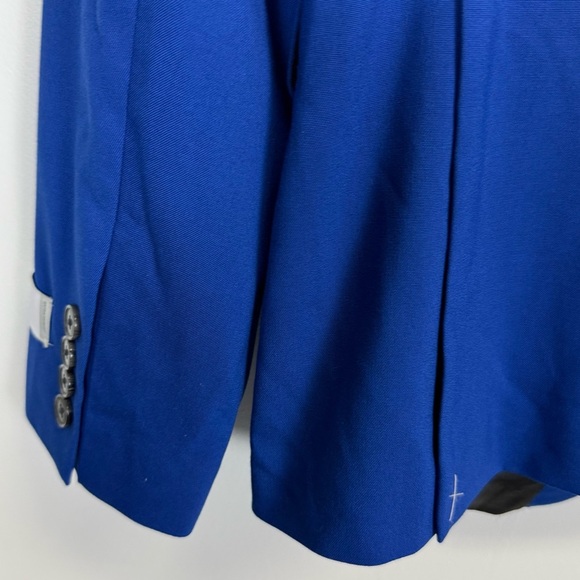 NEW Nordstrom Rack Sport Coat Mens 38 R Blue Extra Trim Fit Blazer Jacket NWOT - Picture 3 of 10